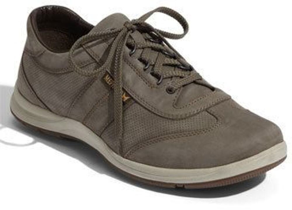 Mephisto Hike Perf Walking Shoes Outdoor Suede Lace Up Brown US 9